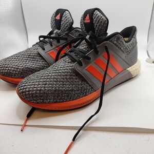 Adidas Solar Boost Trainers Gray Coral Running Shoes Mens Sz 11 S42178 SOLARBOOS